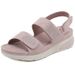 8275-3 New 2025MD Lightweight Sandals Casual Sports Rhinestone Thick Sole Velcro Stitching Large Size Women's Shoes_vogvips.com