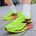 Summer Export Hit Product: Marathon Racing Carbon Plate Hollow Ultra-light Shock-absorbing Sports Shoes, Youth Rebound_vogvips.com