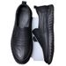 Euro Step New Leather Cowhide Business Loafers Casual Men's Shoes Soft Sole Non-Slip_vogvips.com