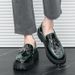 Euro Step Men's Casual Thick-Soled Size 38-46 Spring And Autumn New Brogue Business Formal Leather Shoes_vogvips.com