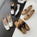 Genuine Leather Ballet Hot Sale 3CM 5CM 9CM High Heel Comfortable Soft Sole Shallow Mouth Single Cross-tied Mary Jane_vogvips.com