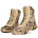 Men’s Shoes Waterproof, Non Slip, Wear Resistant Camouflage Shoes And Boots Tactical Boots Combat Special Desert Boots Men's High Top Hiking Boots_vogvips.com