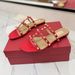 High Version V Home 2025 New Rivet Slippers For Women's Summer Outdoor Wear, Flat Bottomed Soft Bottom, Fashionable And_vogvips.com