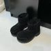 Korean Thick Soled Snow Boots For Women, 2025 Autumn And Winter Rubber Round Head Sleeve Suede Fashion Boots, Versatile_vogvips.com