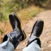Men Vintage Embroidery Western Cowboy Square Toe On Mid Calf Riding Retro Distressed PU Leather Non Slip Outdoor Work_vogvips.com