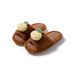 Fruit Color-Block Cotton For Women Winter Home Warmth Girls' Plush Slippers_vogvips.com