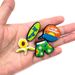 20 Sets Cute Summer Series Shoes Flower Decoration Buckle Cartoon Set Soft Rubber Shoes Accessories Accessories Accessories_vogvips.com
