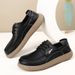 European Warm Series Top Layer Cowhide Single 2025 Autumn New Thick Sole Commuter Versatile Small Leather Men's Comfortable Flat Shoes_vogvips.com