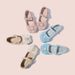 Elsa Crystal Princess Spring Autumn Summer Bowknot Fashion Little Girls' Soft Sole Leather Single Shoes_vogvips.com