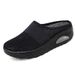 Women Wedge Premium Slippers Vintage Anti-slip Casual Female Platform Retro Shoes Plus Size Orthopedic Diabetic Sandals_vogvips.com