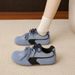 Ins Korean Version New Agan For Women 2025 Spring Student Sports Running Casual Thick Sole German Training Shoes LDS01_vogvips.com