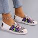 Spring New Women's Fashionable, Breathable, Lightweight, Non-slip, Wear-resistant, Casual Sports Shoes, Flat Shoes_vogvips.com