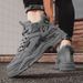 Men's High-Top Leather Work Boots – British Style Casual Hiking Boots With Anti-Slip Sole & Comfortable Fit_vogvips.com