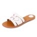 New Soft Bottom Non-slip Flat Beautiful Slippers Women Leisure Simple Beach_vogvips.com