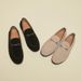 Euro Step British Style Summer Casual Slip-On Lazy Shoes Business Genuine Leather Suede Loafers Matte Breathable_vogvips.com