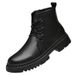 Martin Boots Men's High-top Men's Shoes High-top Men's Trendy Leather Shoes Fleece Tooling Boots_vogvips.com