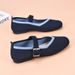 Cross-Border Plus Size Hot-Selling Women's Mesh Square-Toe Casual Soft Lightweight Breathable Inner Lining Mom Shoes_vogvips.com