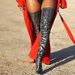 Snake Pattern Over-the-Knee For Women, Thin 2022 Spring Pointed Toe, Ultra High Heel, Sexy Women's, Plus Size Long_vogvips.com