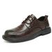 European Warm Series 2025 Autumn Winter New Business Casual Genuine Leather British Style Shiny Versatile Wedding Men's Shoes_vogvips.com
