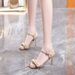 Sweet Bowknot Strap Thin Heel Sandals 2026 Summer Elegant Fairy Style Open-Toe Pearl High-Heel Fashion Shoes_vogvips.com