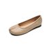 Pig's Trotters Split-toed Shoes Women's Shallow Mouth One-pedal Flat-soled Horseshoe Beanie Shoes Ballet Shoes_vogvips.com