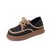 Retro Single-Strap Mary Jane With Soft Sole, 2025 Autumn New Flat Round-Toe Small-Sized Leather Shoes For Women_vogvips.com