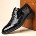 Patent Spliced Pointed Leather Cross-border Large Size European And American Business Casual Shoes, Formal British Style_vogvips.com