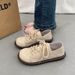 Maillard Retro British Style Large Size Women's Leather 2025 New Soft Sole Lace-Up Casual Patchwork Vintage Single Shoes_vogvips.com