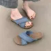Sandals Women Summer Slides Work Footwear Pool Arch Support Flexible Waterproof Breathable Luxury Shoes_vogvips.com