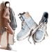 Women's Martin 2025 New Thick-Soled Spring And Autumn Summer Short Workwear Western Denim Boots_vogvips.com