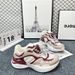 2025 Autumn New Genuine Leather Mesh Thick-Soled Couple Dad With Tight Loose Buckle Sports Casual Shoes Men And Women_vogvips.com