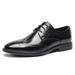 Euro Step Summer New Brogue Korean Style Business Formal Groom Wedding British Casual Shoes For Men Genuine Leather Breathable_vogvips.com