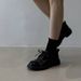 Sheepskin Version Lace-up Women's Shoes Increase Height And Show Thinness Single Shoes Loafers Women_vogvips.com