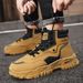 Outdoor Cross-country Mountaineering Running Shock-absorbing Hiking Shoes_vogvips.com