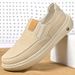 New Deigner Male Loafer Solid Color Leather Caual For Men Soft Sole Moccain Fahion Slip On Shoe Man Buine_vogvips.com