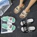 One Word Slippers For Men, Summer Teenagers, Casual Driving, A Sense Of Stepping On Poop. Wear Non Slip And Odor Proof_vogvips.com