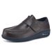 Euro Step Youyun New Men's Leather Shoes For Middle-aged Elderly, Velcro Casual Shoes, Comfortable And Lightweight, Independent_vogvips.com