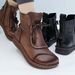 2024 Autumn Winter New Fleece Lined Thickened Cotton Sole Soft Surface Casual Women Short Boots Side Zipper_vogvips.com