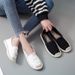 CMY Women Flats Shoes Slip On Ladies Canvas Lazy Loafers Breathable Espadrilles Spring Autumn Footwear_vogvips.com