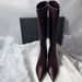 Internet celebrity high heels beautiful solid color pointed stiletto side zipper elastic skinny boots women's long boots_vogvips.com