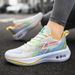 2024 New Summer Breathable Mesh Shoes Flying Mesh Surface Casual All-match Student Youth Running Sports Shoes Male_vogvips.com