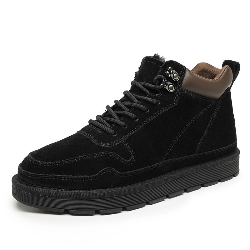 High-top Thick-soled Heightened Velvet Warm Sub-zero Outdoor Sports And Leisure Shoes For Men_vogvips.com