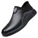 Men's Slip-On Leather Loafers - Soft Sole Comfortable Driving Shoes For Business Casual_vogvips.com