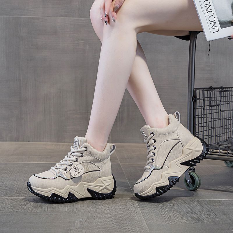 9921 Genuine Leather High-Top 2026 New Popular Versatile Spring And Autumn Thick-Soled Sports Casual Black Retro Shoes_vogvips.com