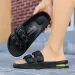 Women Sandals Men Waterproof Summer Work Flexible Breathable Arch Support Men's Beach Pool Shock Absorption Slides_vogvips.com