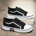 Men's Classic Canvas Shoes - Lightweight Breathable Casual Sneakers For Everyday Wear (Black/Blue/Green) - Sizes 39-48_vogvips.com
