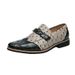 Casual Leather Crocodile Pattern Fashion Thick Sole Wedding Young Men British Style Business Formal Men's Shoes_vogvips.com