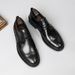 2023 New Soft Sole Brogue Carved Business Casual Leather Men Formal Pointed Gentleman Single Shoes Youth Trend_vogvips.com
