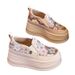 inner Height-increasing Foot-set Breathable Mesh Shoes Women's Lazy Wedge Heels Thick-soled Muffin Single Shoes_vogvips.com