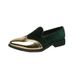 Suitable For All Seasons Spring Autumn New Loafers Corduroy Patchwork Men's Patent Casual Leather Shoes Men_vogvips.com